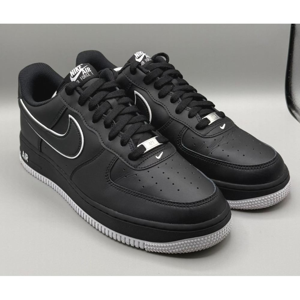Nike Air Force 1 '07 LV8 Black White Men's Size 11 Sneakers DV0788-002 AF1